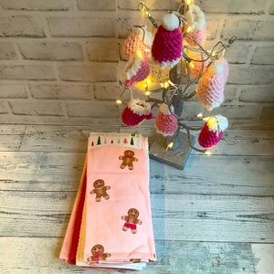 KASSATEX 4pk Gingerbread Kitchen Towels